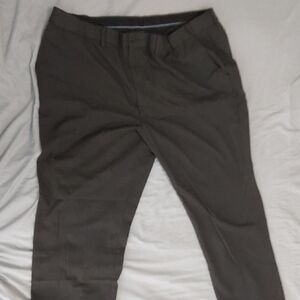 Greg Norman Collection Men's Dark Gray Dress Pants